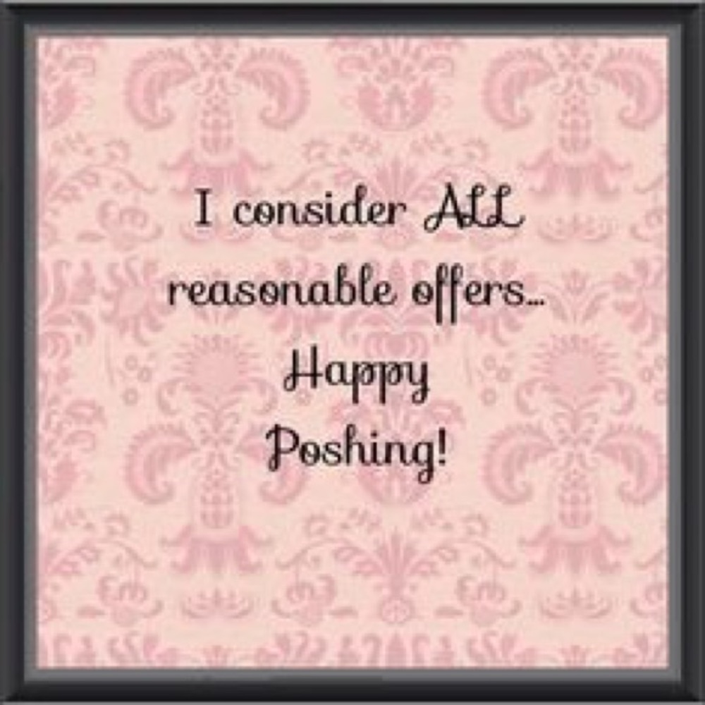 I consider all reasonable offers!